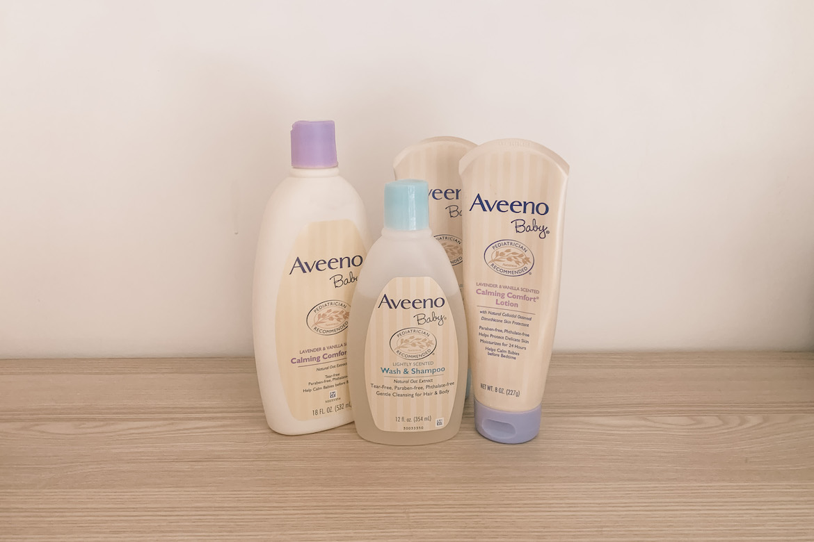 Aveeno health and care products